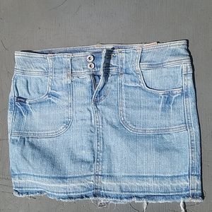 tommy jean's Mini Jean Skirt